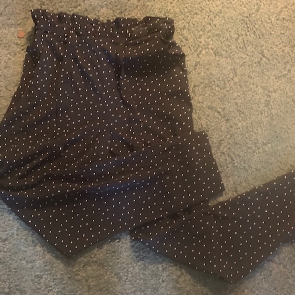love, Fire Pants - Beautiful Black and white polka dot pants